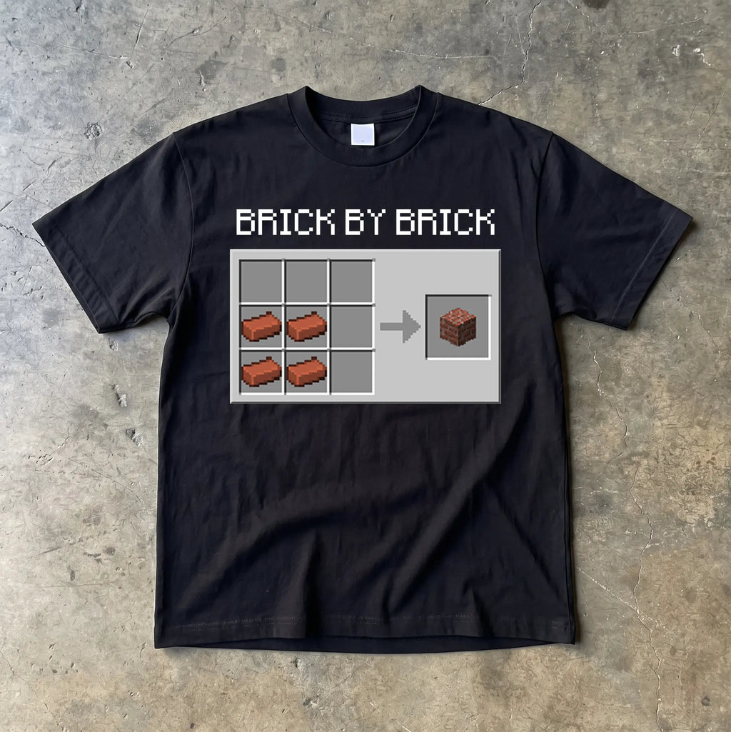 Brick by Brick Minecraft | t-shirt ODMPOD