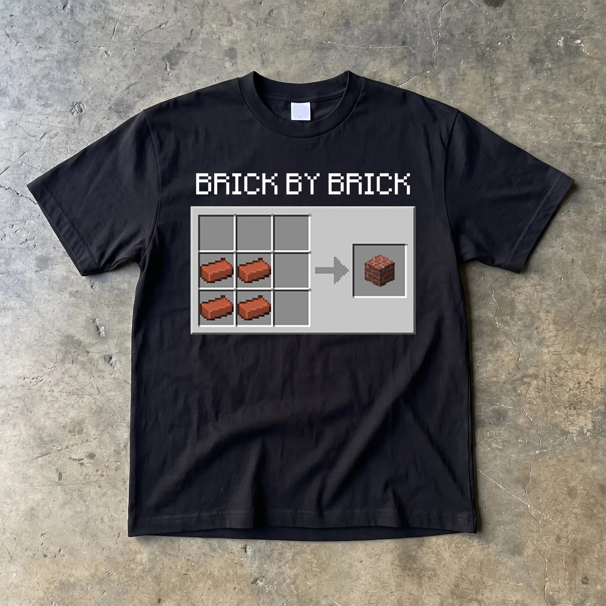 Brick by Brick Minecraft | t-shirt ODMPOD